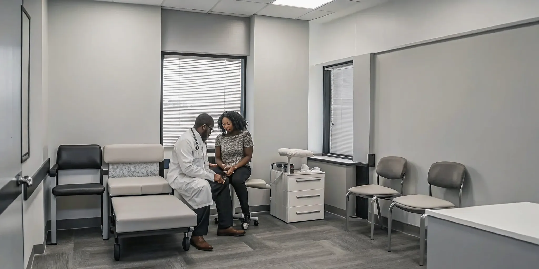 Applicant discussing tuberculosis screening with a civil surgeon in Tampa